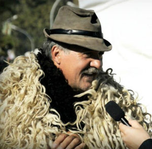 Shepherd costume from Hungarian goulash festival