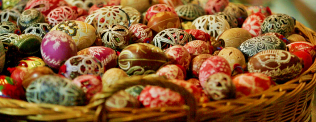 Hungarian easter eggs