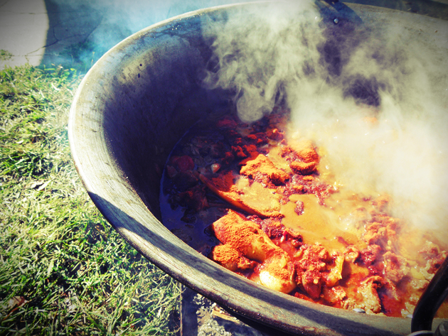 Hungarian goulash soup